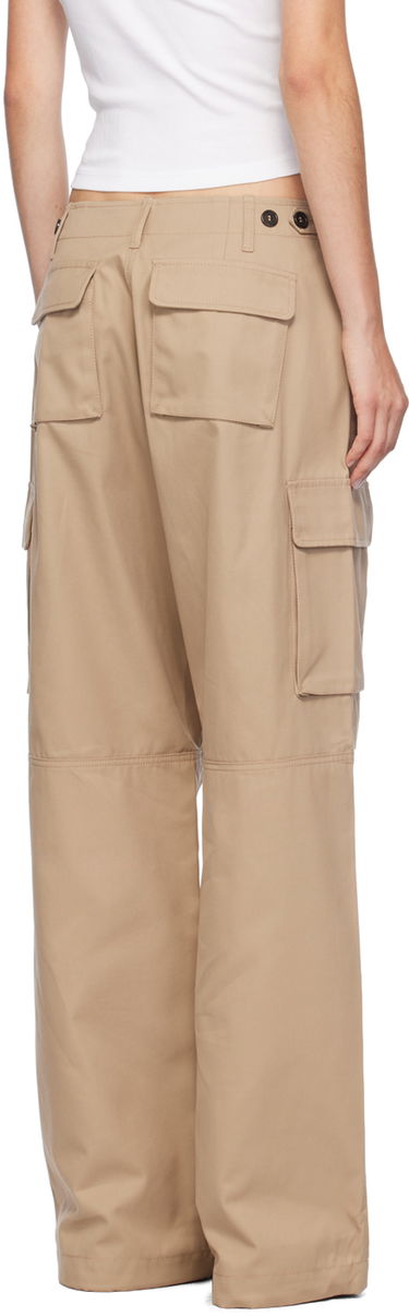 Cargo bukser Coperni Coperni Wide Leg Tailored Cargo Pants Beige | COPP40836, 2