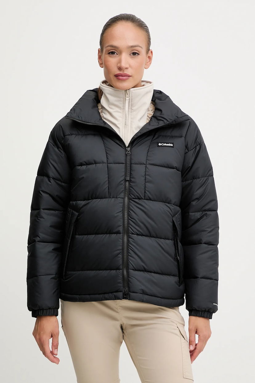 Puffer jakke Columbia Columbia Pike Lake Insulated Jacket Sort | 2133594