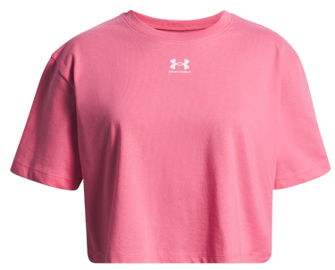 T-shirt Under Armour Rival Short Sleeve T-Shirt Lyserød | 1389755-672, 0