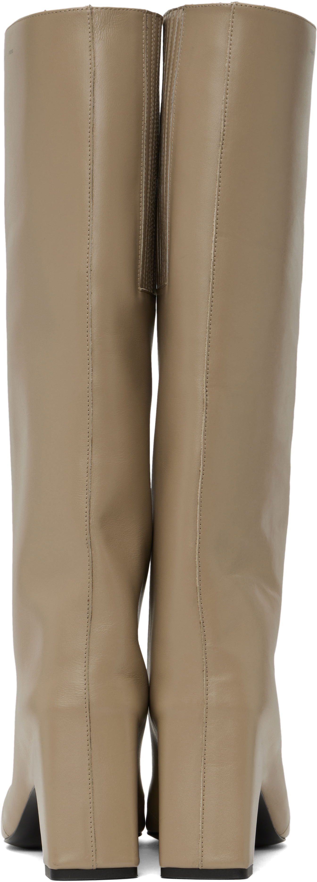 Tøj Coperni Coperni Bridge Tall Boots Beige | COPSH03F6012, 1