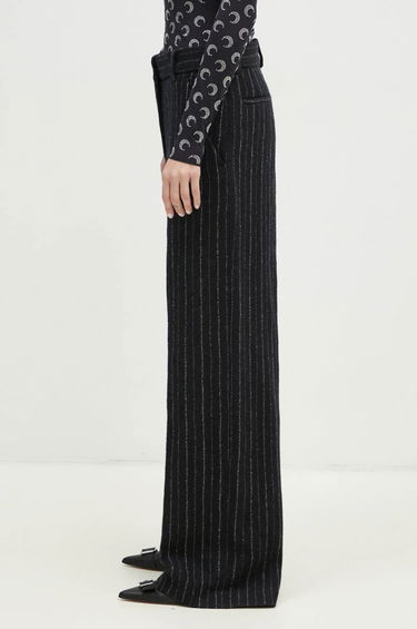 Bukser KENZO Striped Wide Leg Wool Pants Sort | FE62PA0949GM.99, 1