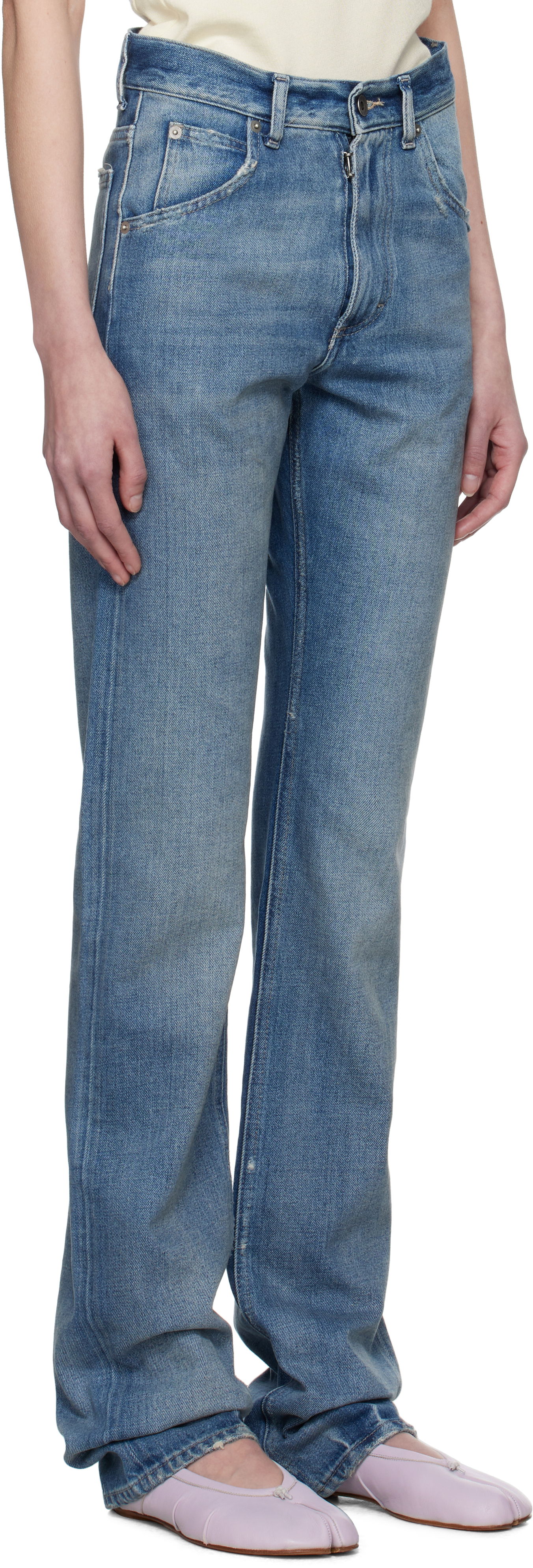 Jeans Maison Margiela Maison Margiela 5 Pockets Jeans Blå | S51LA0177 S30383, 1