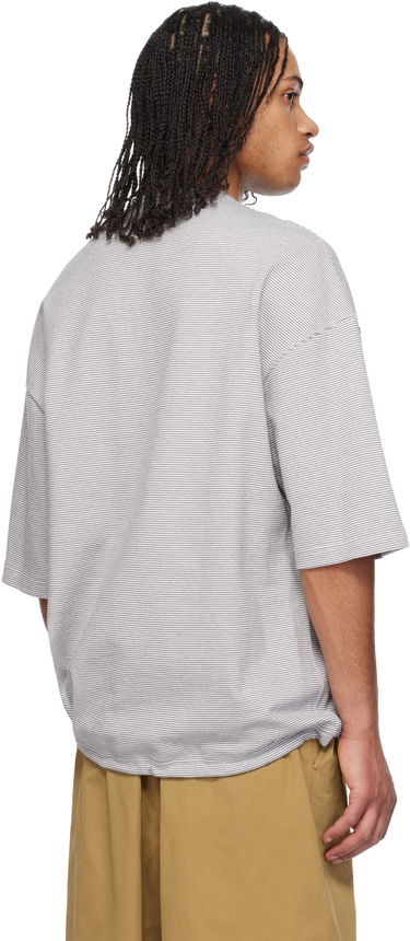 T-shirt Comme des Garçons Comme des Garçons Homme Horizontal Stripes T-Shirt Grå | HO-T003-051, 2