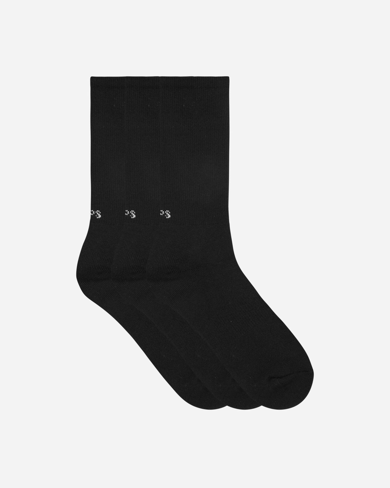 Sokker WTAPS Patterned Crew Socks Sort | 252MYDT-UWM05 BLACK, 1