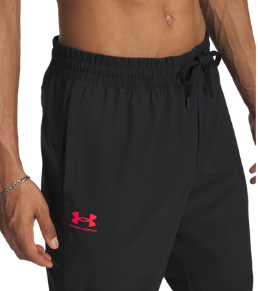 Joggingbukser Under Armour Vibe Woven Jogger Sort | 1386557-002, 2