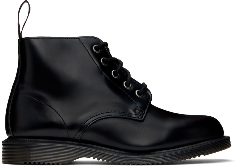 Tøj Dr. Martens Dr. Martens Emmeline Smooth Lace Up Boots Sort | 32219001