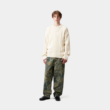 Sweater Carhartt WIP Carhartt WIP Shawn Cable Knit Sweater Hvid | I035418_7, 2