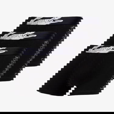 Boksere Lacoste Underwear trunk 3-Pack Sort | 5H2082 031, 0