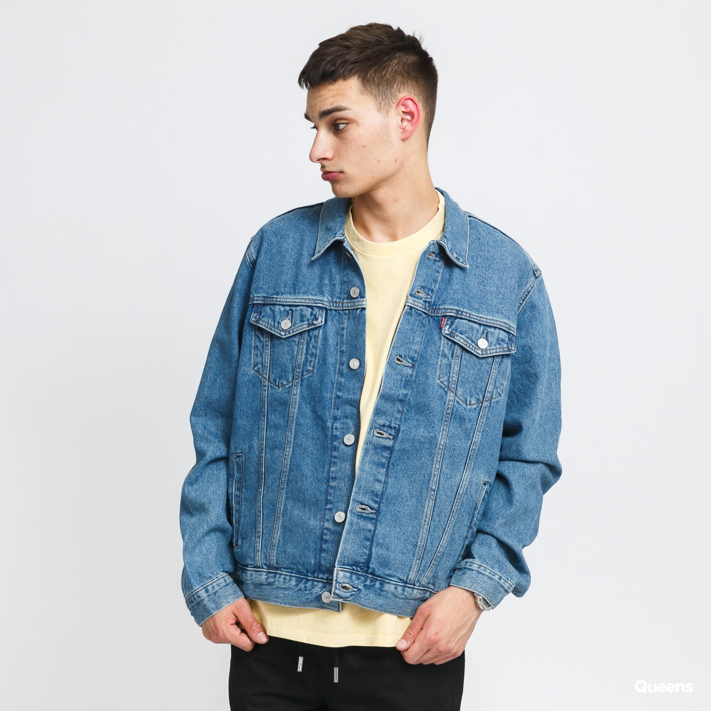 Jakke Levi's Wl TRD Trucker oak grove Blå | 24766-0013, 0