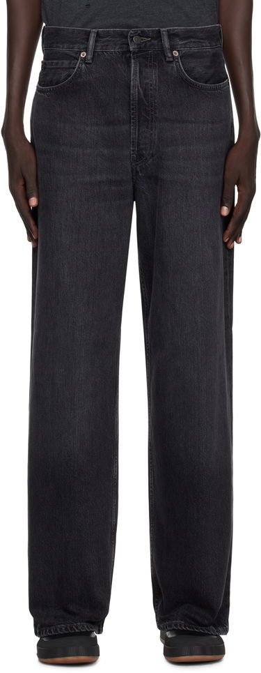 Jeans Acne Studios Acne Studios Faded Loose-Fit Jeans Sort | C00090-, 0
