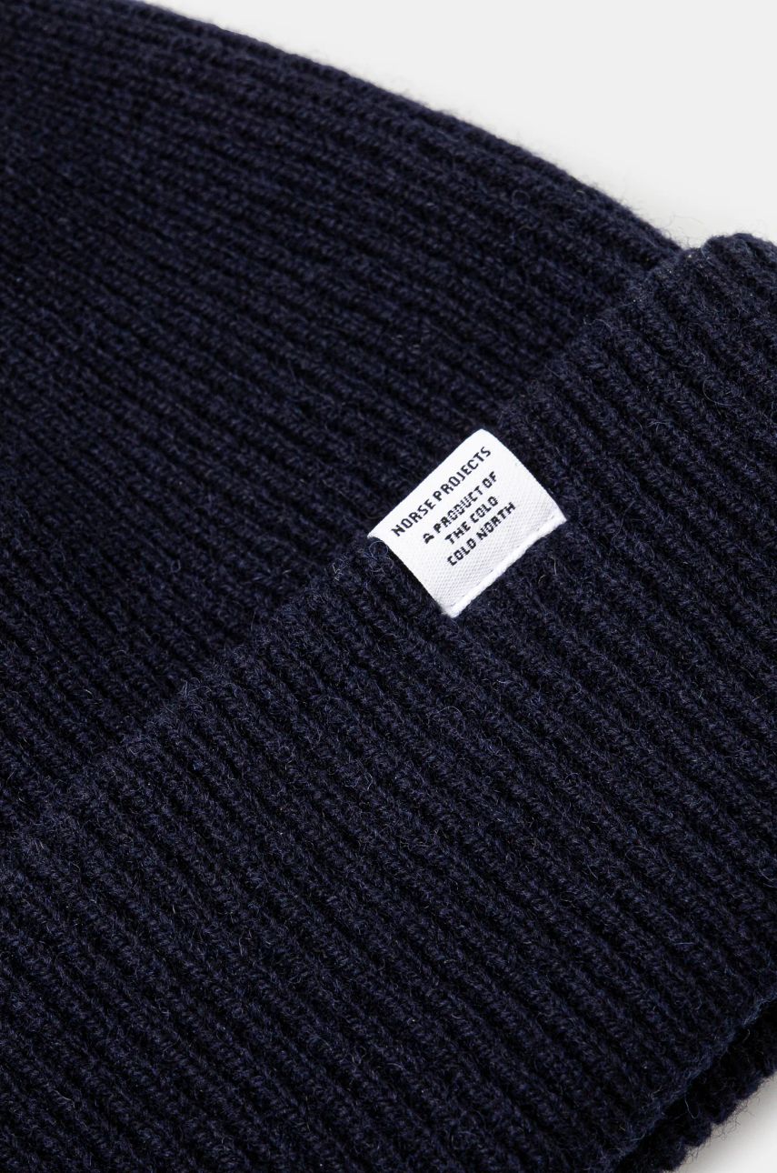 Beanie NORSE PROJECTS Beanie Mørkeblå | N95-0569-7004, 1