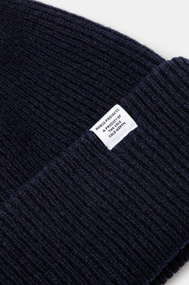 Beanie NORSE PROJECTS Beanie Mørkeblå | N95-0569-7004, 1