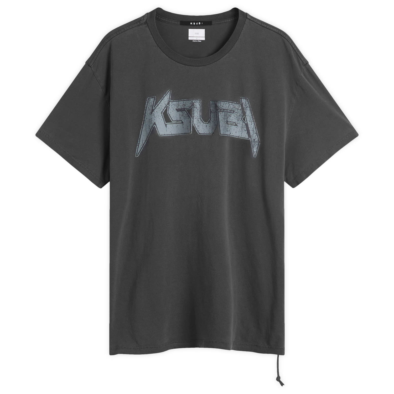T-shirt Ksubi Ksubi Electric Ekcess T-Shirt, Size Large Grå | MPS25TE009, 1