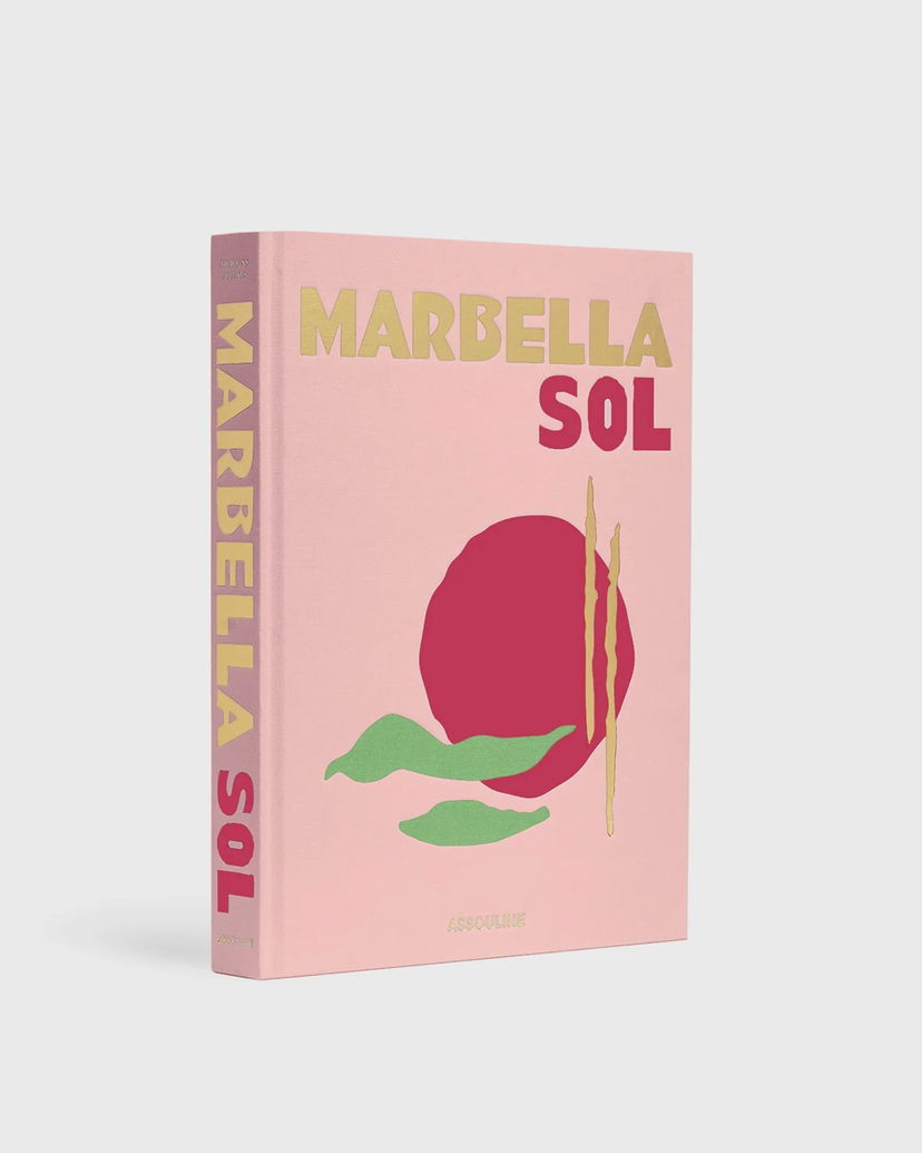 Bog og blad ASSOULINE Marbella Sol Art & Design Book Lyserød | 9781649803474