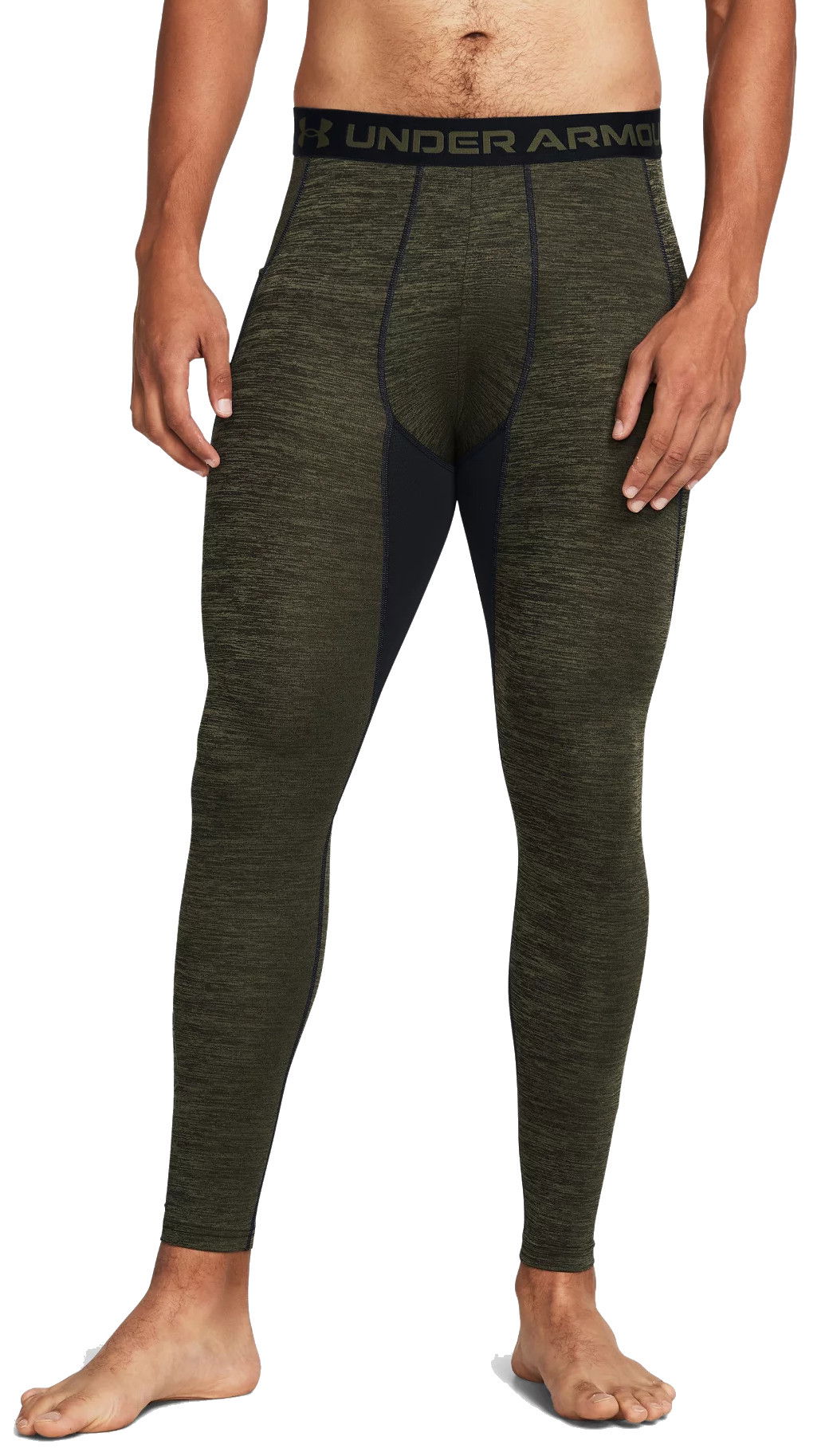 Leggings Under Armour ColdGear® Twist Grøn | 1379821-390, 0