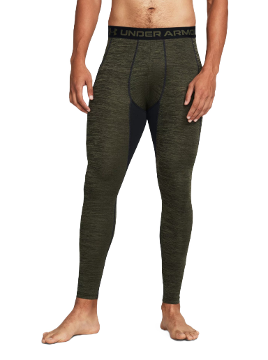 Leggings Under Armour ColdGear® Twist Grøn | 1379821-390