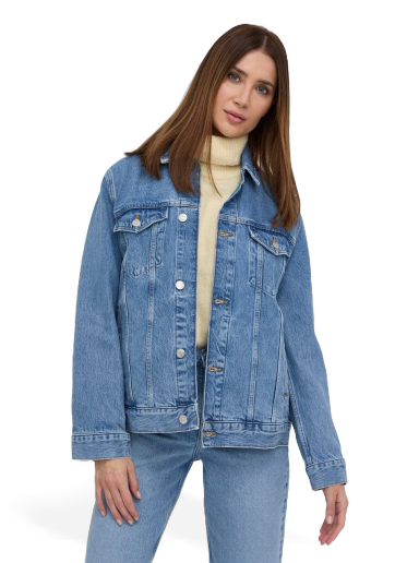 Jakke Samsoe Samsoe Nicole Jacket Blå | F21400136