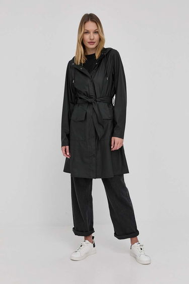 Jakke Rains Curve Jacket Sort | 18130.01, 1