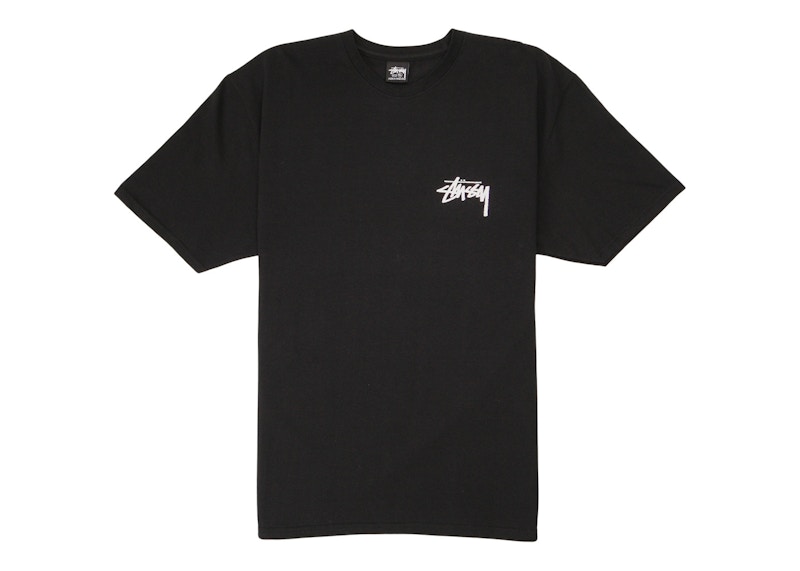 T-shirt Stüssy Stussy Men's Black T-Shirt Sort | 1904927_BLAC