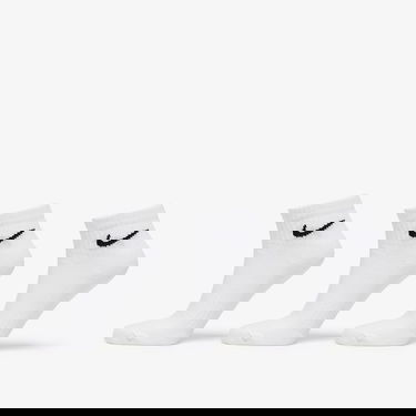 Undertøj og sokker Nike Ankle Socks 3-Pack Hvid | SX7667-100, 0