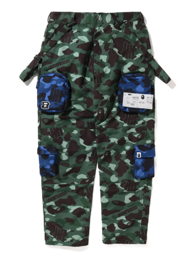 Cargo bukser BAPE Undefeated x Camo Multi Pouch Pocket Pants Grøn | 1I73-152-909