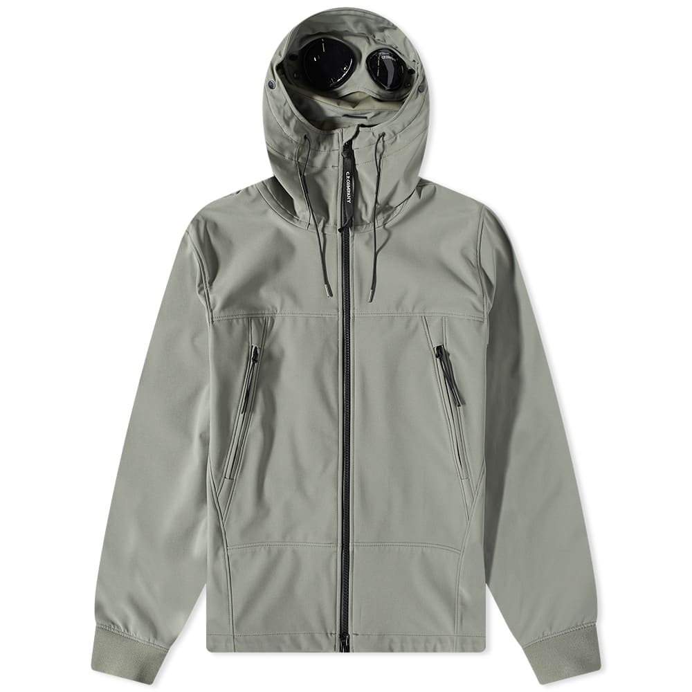 Vindjakke C.P. Company Shell-R Goggle Jacket Grøn | 14CMOW001A-005968A-648, 0
