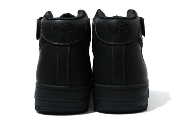 Sneakers og sko BAPE Military Sta Mid "Black" Sort | 1H30191006 BLK, 2