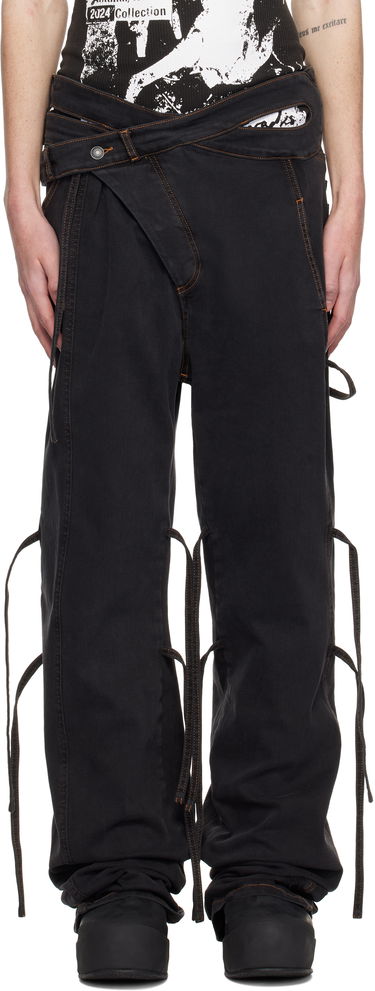 Jeans Ottolinger Ottolinger Signature Wrap Jeans Sort | 2217080111, 0