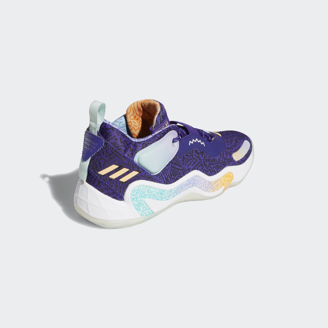 Sneakers og sko adidas Performance Donovan Mitchell D.O.N. Issue #3 Lilla | H68046, 1