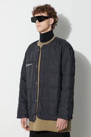 Puffer jakke PANGAIA Pangaia Quilted Liner Jacket Sort | 10000529, 3