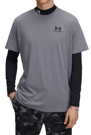 T-shirt Under Armour Under Armour M Logo Heavyweight Short Sleeve T-Shirt Grå | 1373997-024, 0