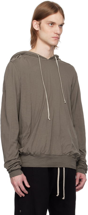 Sweatshirt Rick Owens Rick Owens DRKSHDW Hollywood Oversized Hoodie Sort | DU01E3262 BHDB, 4
