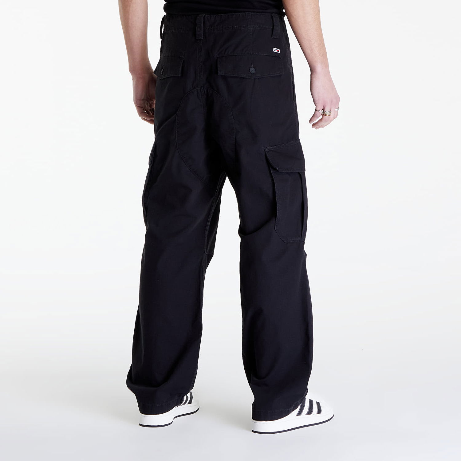 Bukser og jeans Tommy Hilfiger cargo pants Tommy Jeans Aiden Cargo Pants Sort | DM0DM18939 BDS, 1