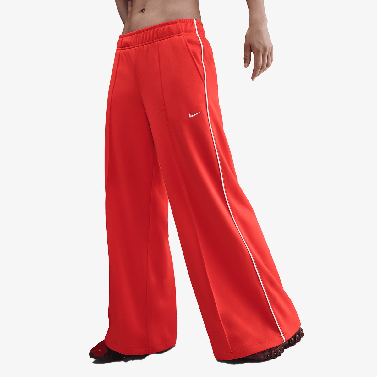 Joggingbukser Nike NSW Wide Leg Track Pants Rød | IH8514-633, 0