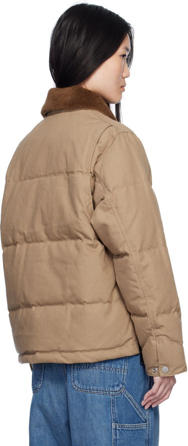 Puffer jakke Carhartt WIP Work In Progress Rayley Insulated Jacket Beige | I033906 2FSXX, 2