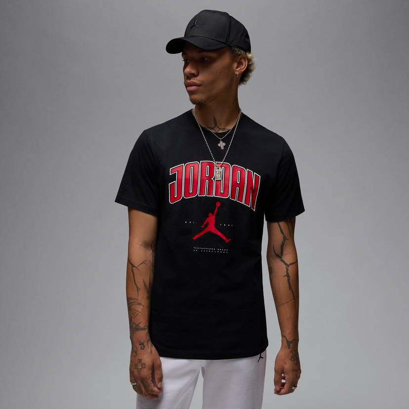 T-shirt Jordan Jordan T-Shirt Sort | HQ0009-010