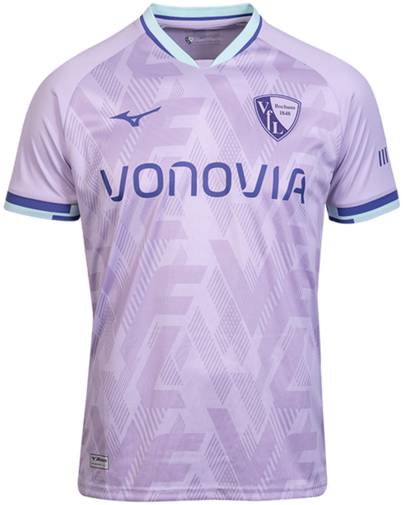 Jersey Mizuno VfL Bochum 3rd Jersey 2025/26 by Mizuno Lilla | p2gacx03-36