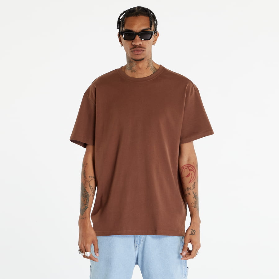 T-shirt Urban Classics Heavy Oversized Tee Brun | TB1778-03467, 0