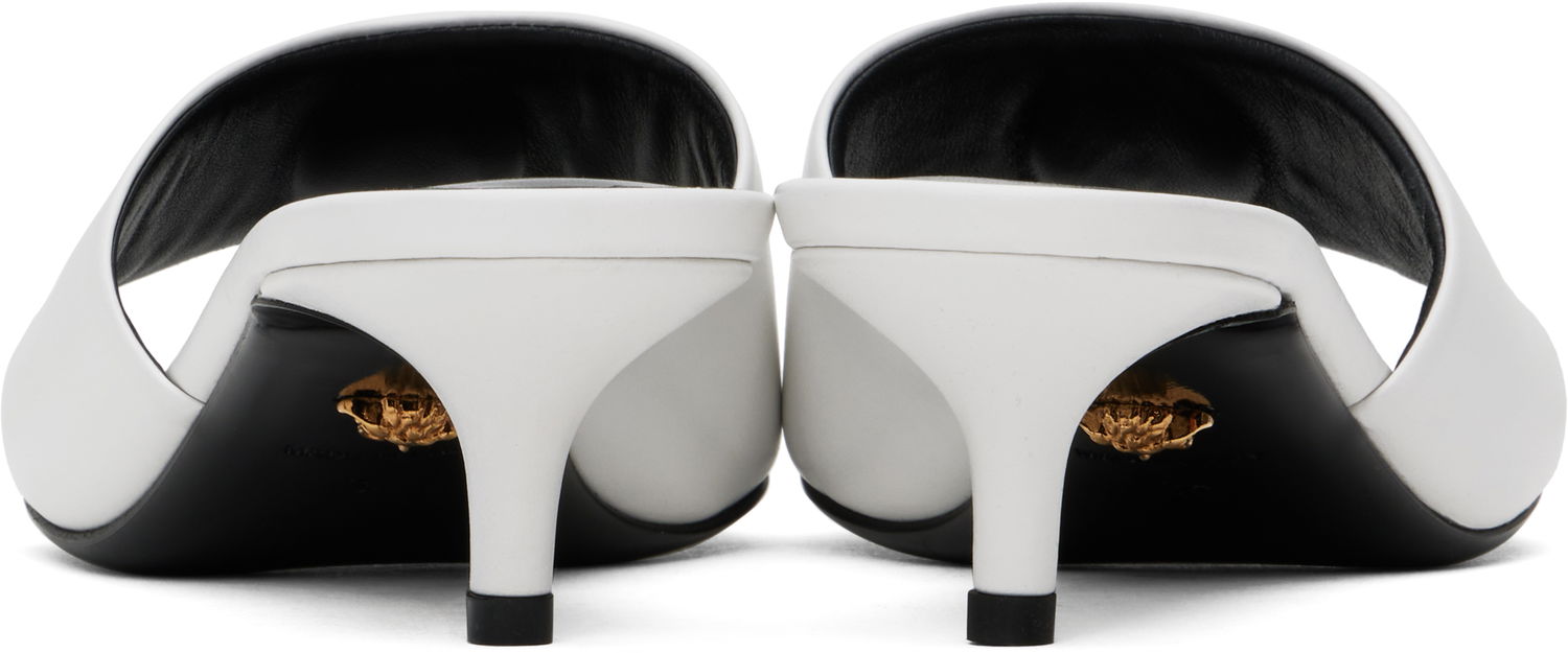 Sneakers og sko Versace Versace Alia 45mm Heeled Sandals Hvid | 1018241_DVT2P_1W56V, 1