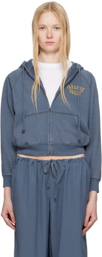 SKIMS Lightweight Fleece Zip Up Hoodie