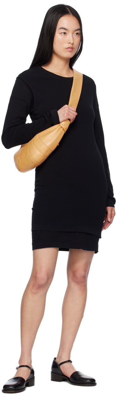 Kjole LEMAIRE Double Layer Minidress Sort | DR1066 LK1016, 3