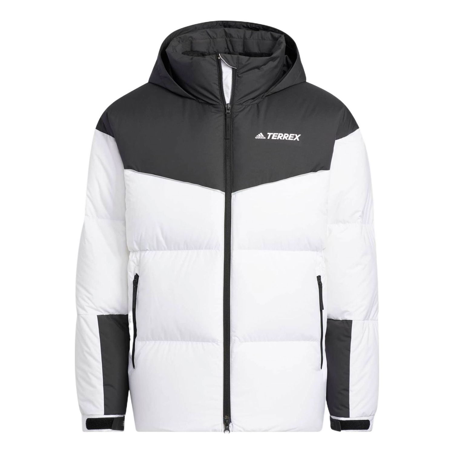 Puffer jakke adidas Performance Terrex Hooded Down Puffer Jacket Hvid | HN2007, 0
