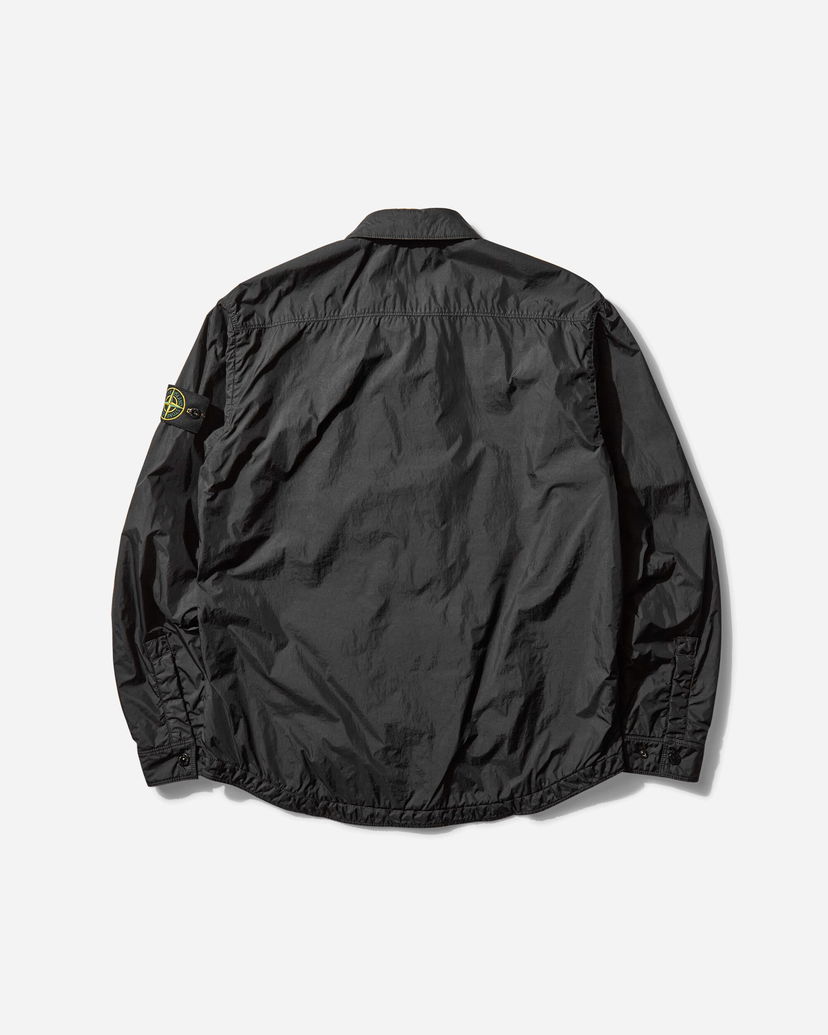 Skjorte Stone Island Crinkle Reps R-NY Overshirt Sort | K2S15-Q100006-S0A23 V0029