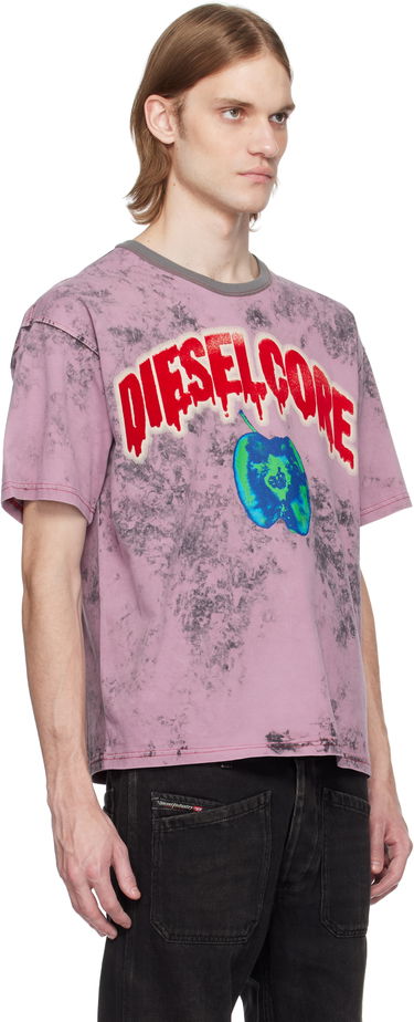 T-shirt Diesel Diesel T-Boxt-R9 Graphic T-Shirt Lyserød | A16164-0GIAR-3DMA, 1