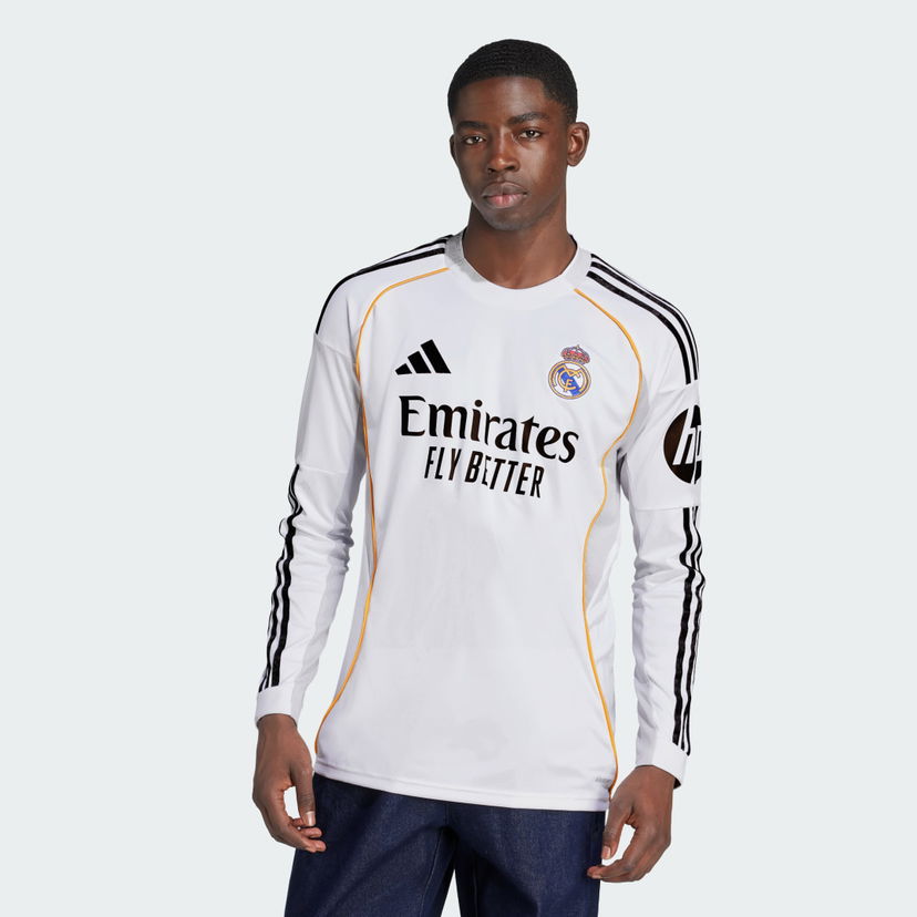 Jersey adidas Performance Real Madrid 25/26 Home Long Sleeve Jersey Hvid | JN8884