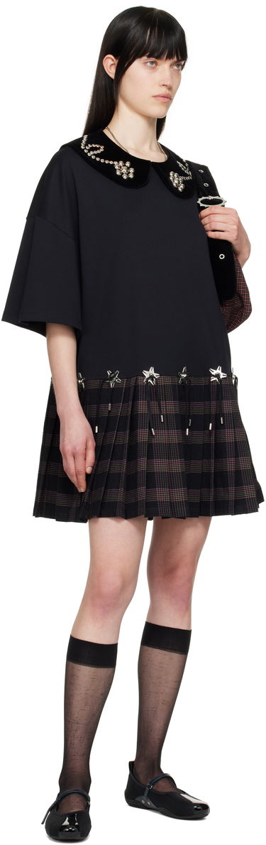 Kjole Chopova Lowena Chopova Lowena Saltos Kilt Mini Dress Flerfarvet | 1296, 3