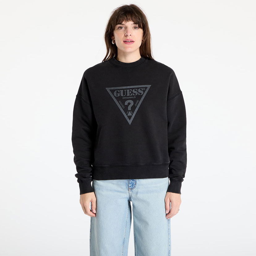 Sweatshirt GUESS GUESS Originals Sweatshirt Sort | W5GQ03K68I4-JTMU