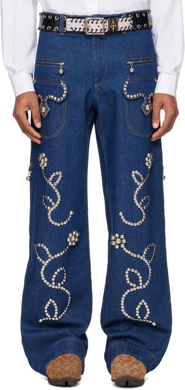 Jeans Chopova Lowena Chopova Lowena Moppy Charm Jeans Blå | 4090, 0