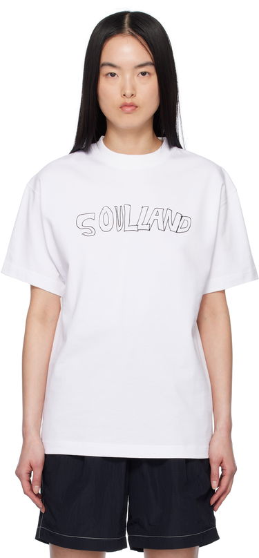 T-shirt Soulland Soulland Roberta T-Shirt Hvid | 41080-1063, 0