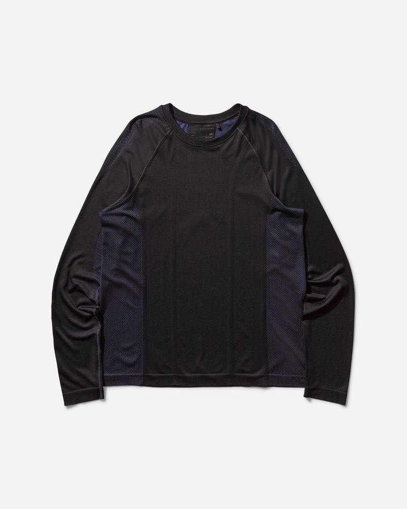 Sweater Alpha Industries UV Protection Seamless Long Sleeve T-Shirt Sort | 756580 03
